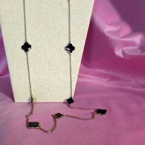 Alhambra Clover Station Long Necklace